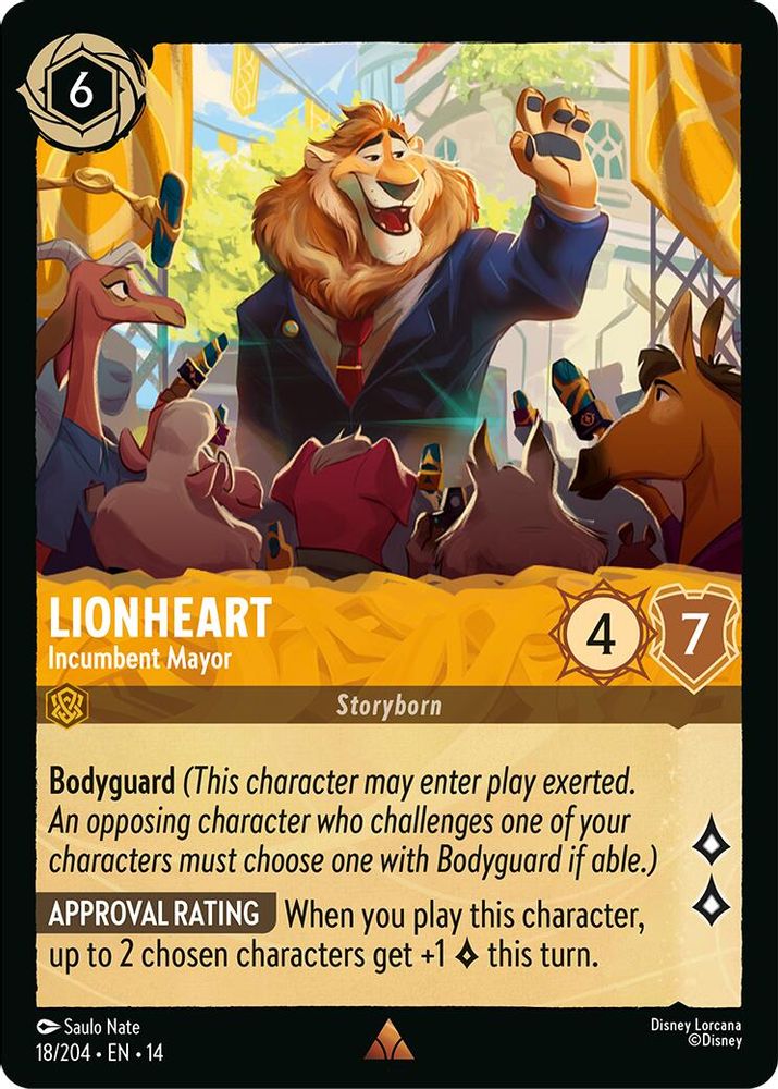 Lionheart - Incumbent Mayor [14 - HYP - #018]