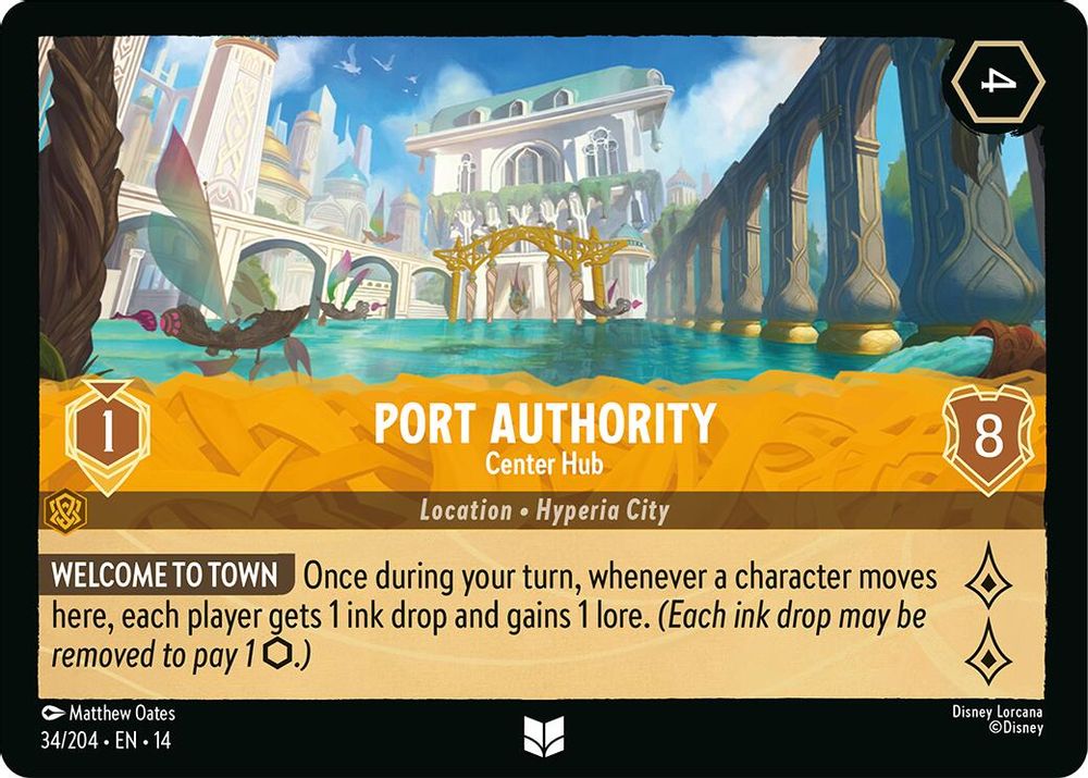 Port Authority - Center Hub [14 - HYP - #034]