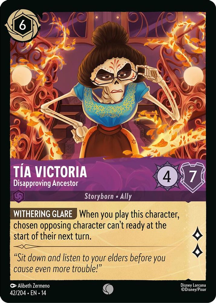 Tía Victoria - Disapproving Ancestor [14 - HYP - #042]