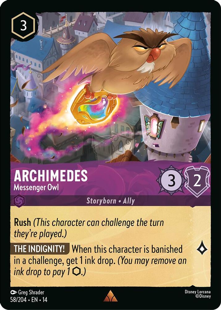 Archimedes - Messenger Owl [14 - HYP - #058]