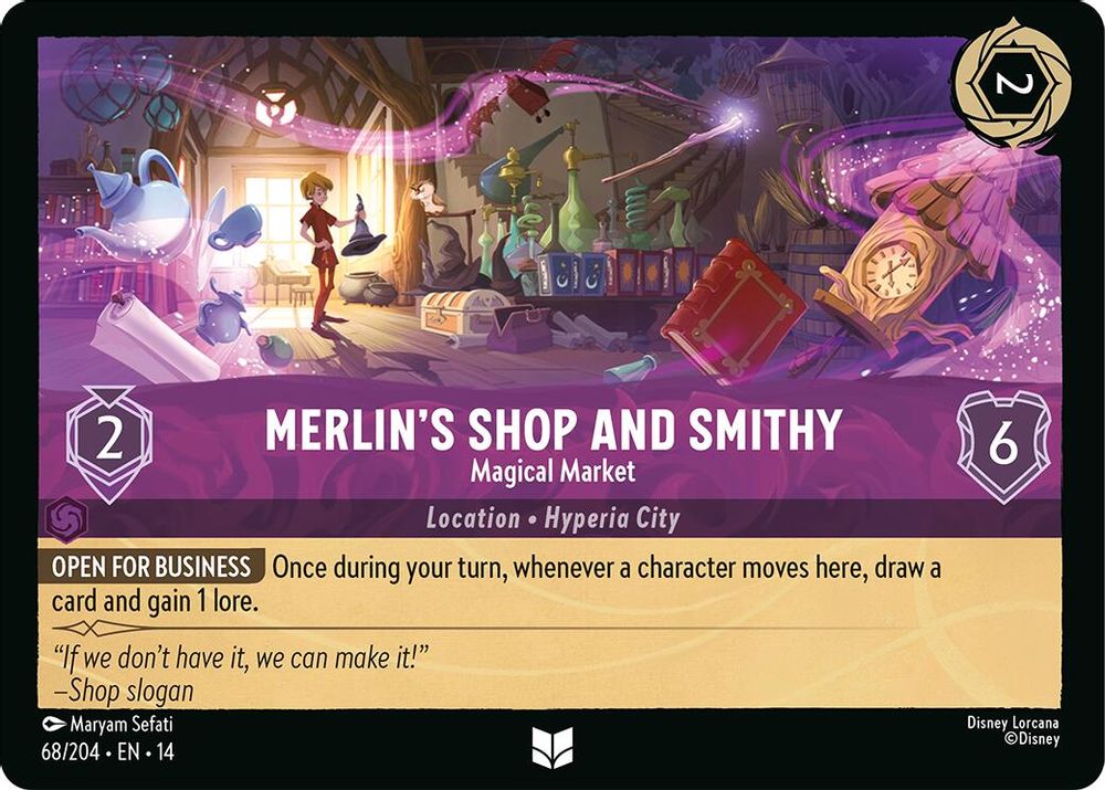 Merlin's Shop and Smithy - Magical Market [14 - HYP - #068]