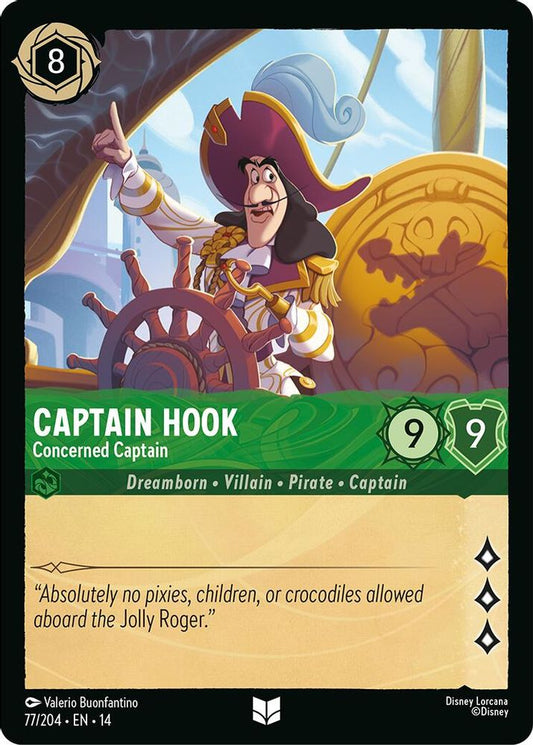 Captain Hook - Concerned Captain [14 - HYP - #077]