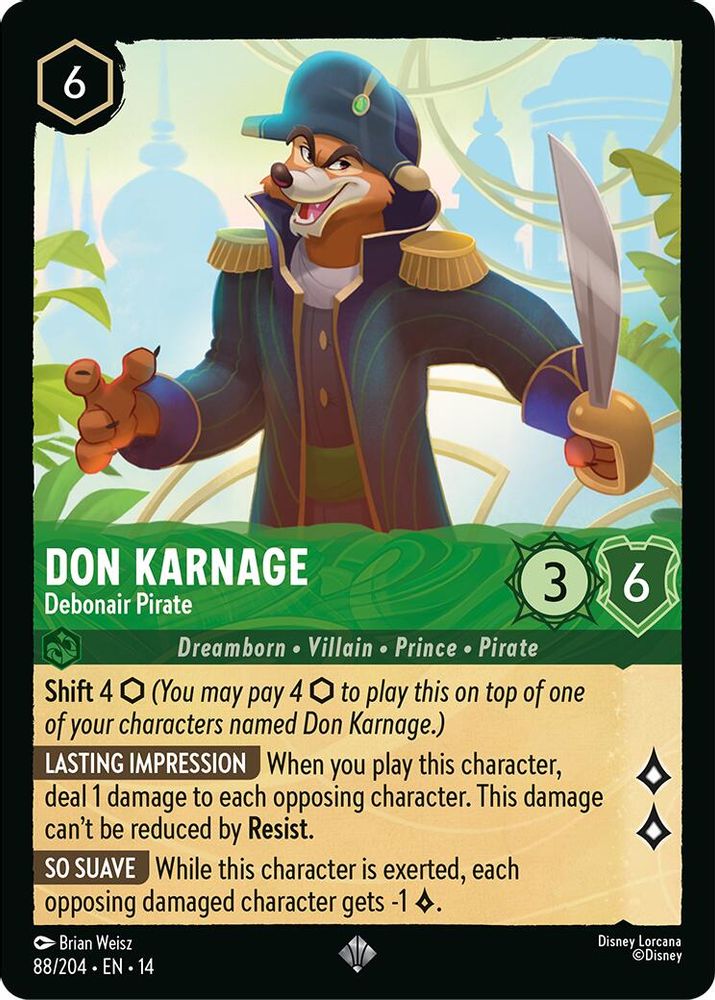 Don Karnage - Debonair Pirate [14 - HYP - #088]