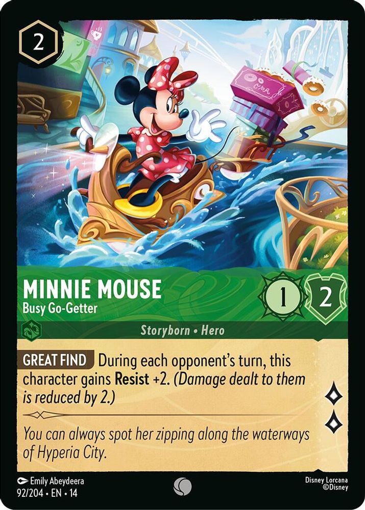 Minnie Mouse - Busy Go-Getter [14 - HYP - #092]