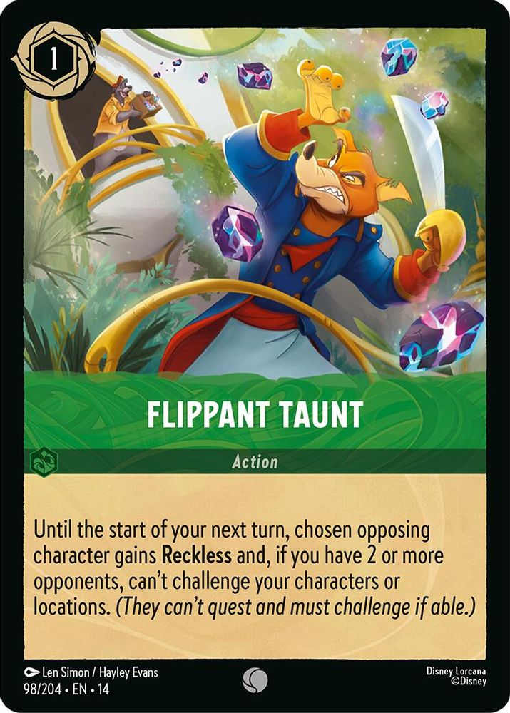 Flippant Taunt [14 - HYP - #098]