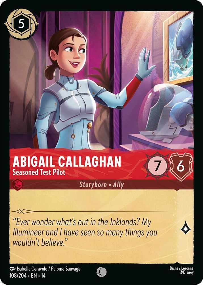 Abigail Callaghan - Seasoned Test Pilot [14 - HYP - #108]