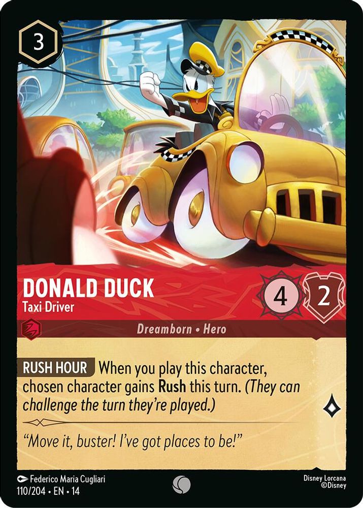 Donald Duck - Taxi Driver [14 - HYP - #110]