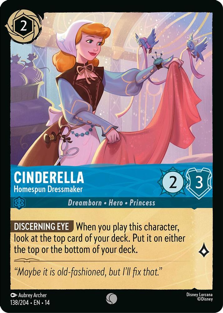 Cinderella - Homespun Dressmaker [14 - HYP - #138]