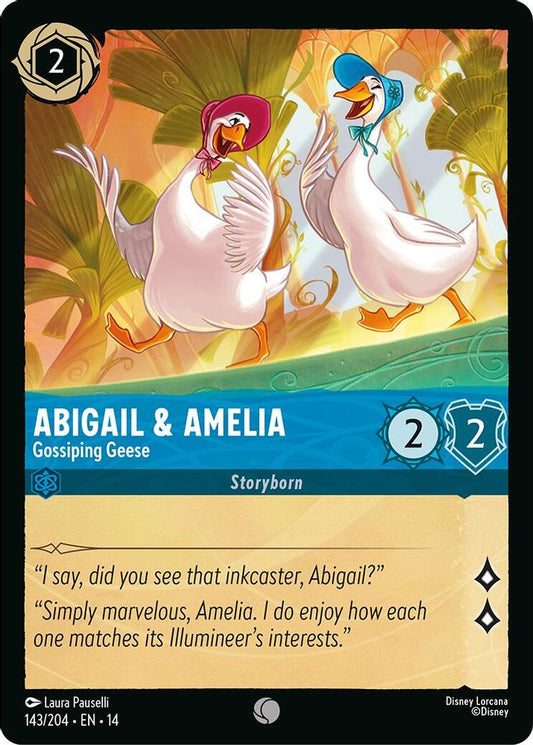 Abigail & Amelia - Gossiping Geese [14 - HYP - #143]
