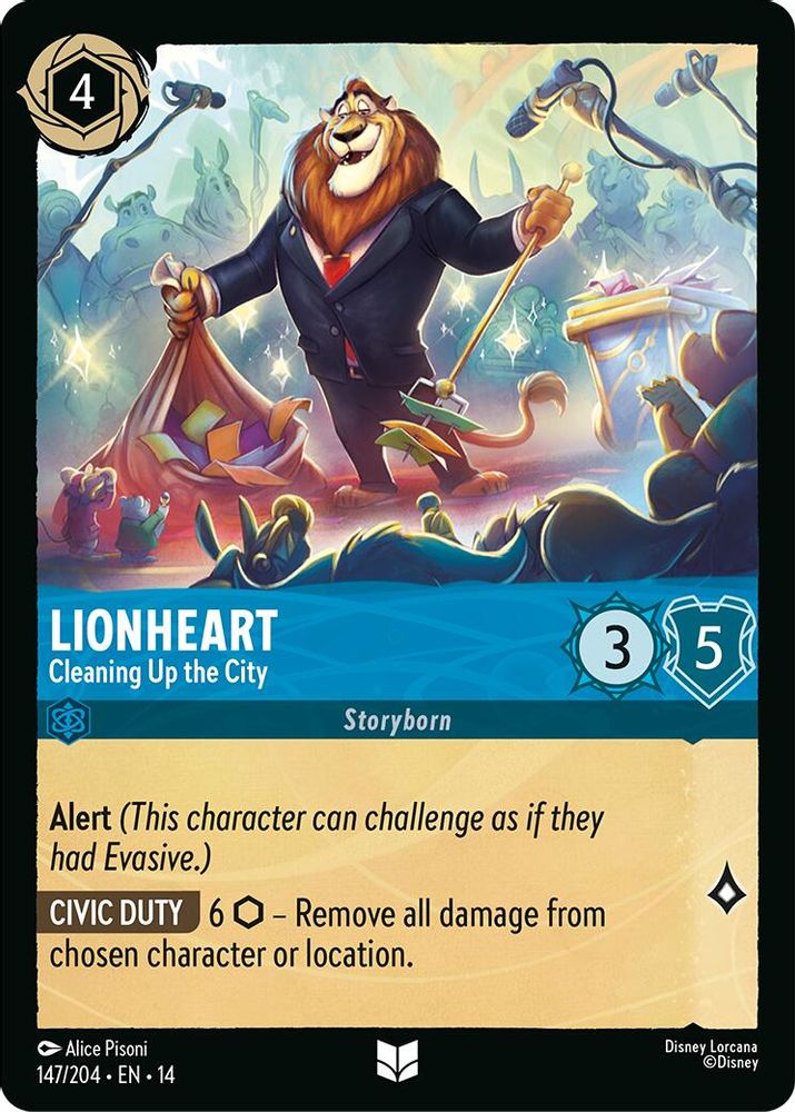 Lionheart - Cleaning Up the City [14 - HYP - #147]