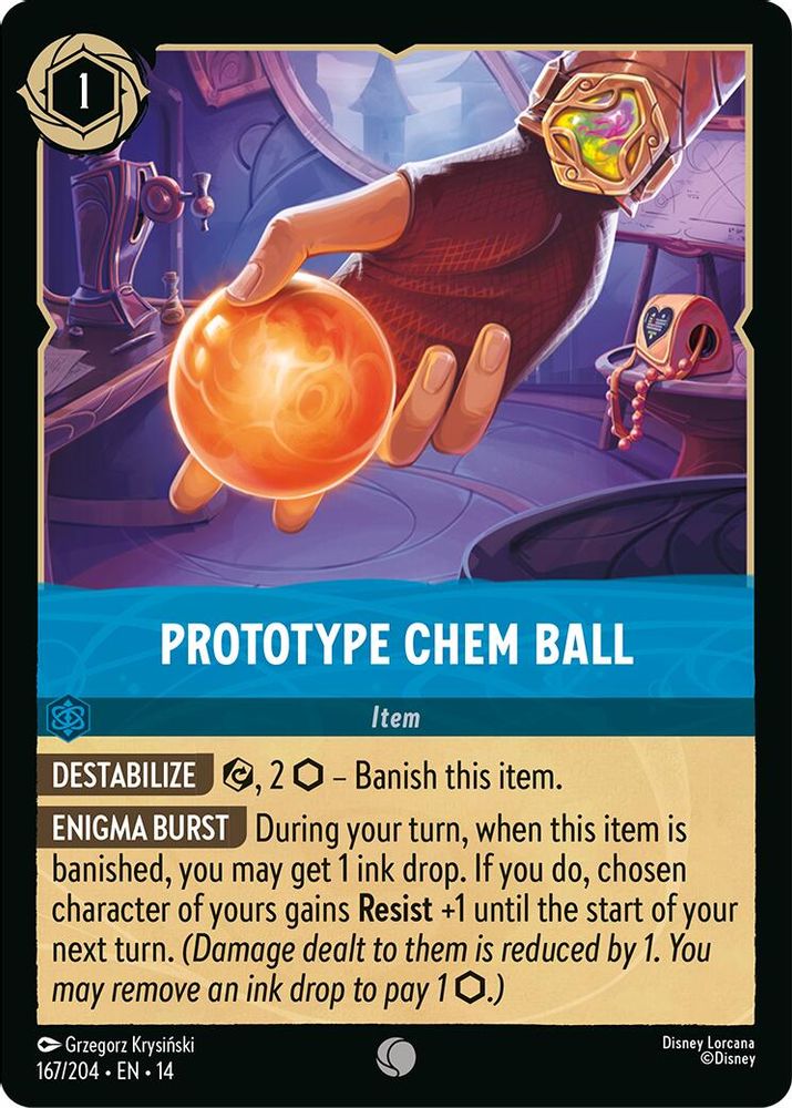 Prototype Chem Ball [14 - HYP - #167]