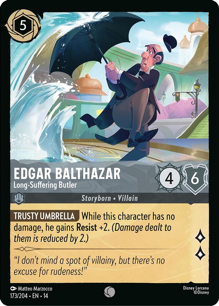 Edgar Balthazar - Long-Suffering Butler [14 - HYP - #173]