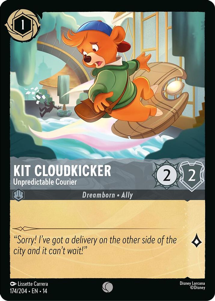 Kit Cloudkicker - Unpredictable Courier [14 - HYP - #174]