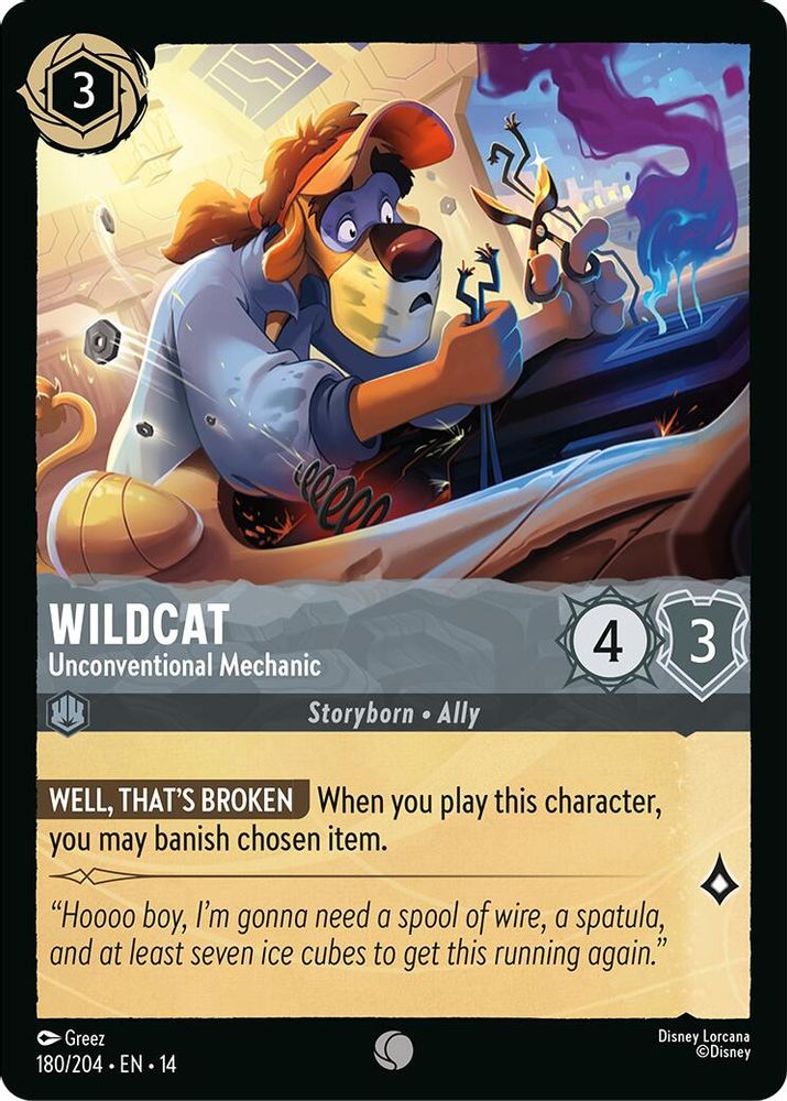 Wildcat - Unconventional Mechanic [14 - HYP - #180]