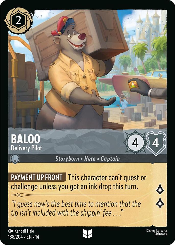 Baloo - Delivery Pilot [14 - HYP - #188]