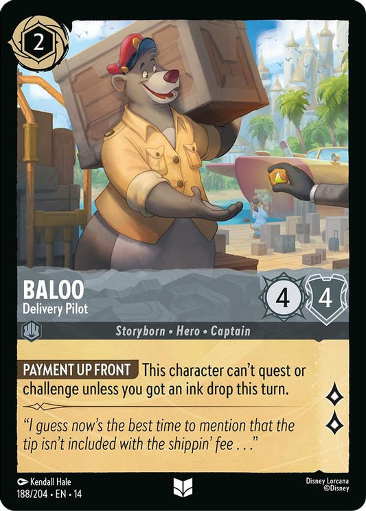 Baloo - Delivery Pilot [14 - HYP - #188]
