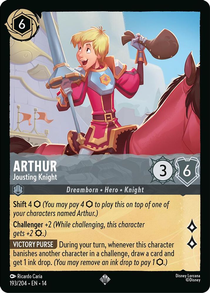 Arthur - Jousting Knight [14 - HYP - #193]