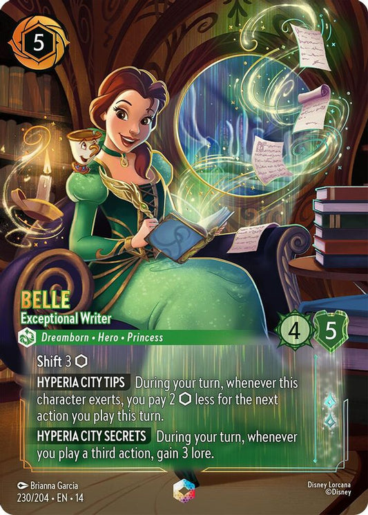 Belle - Exceptional Writer [14 - HYP - #230]