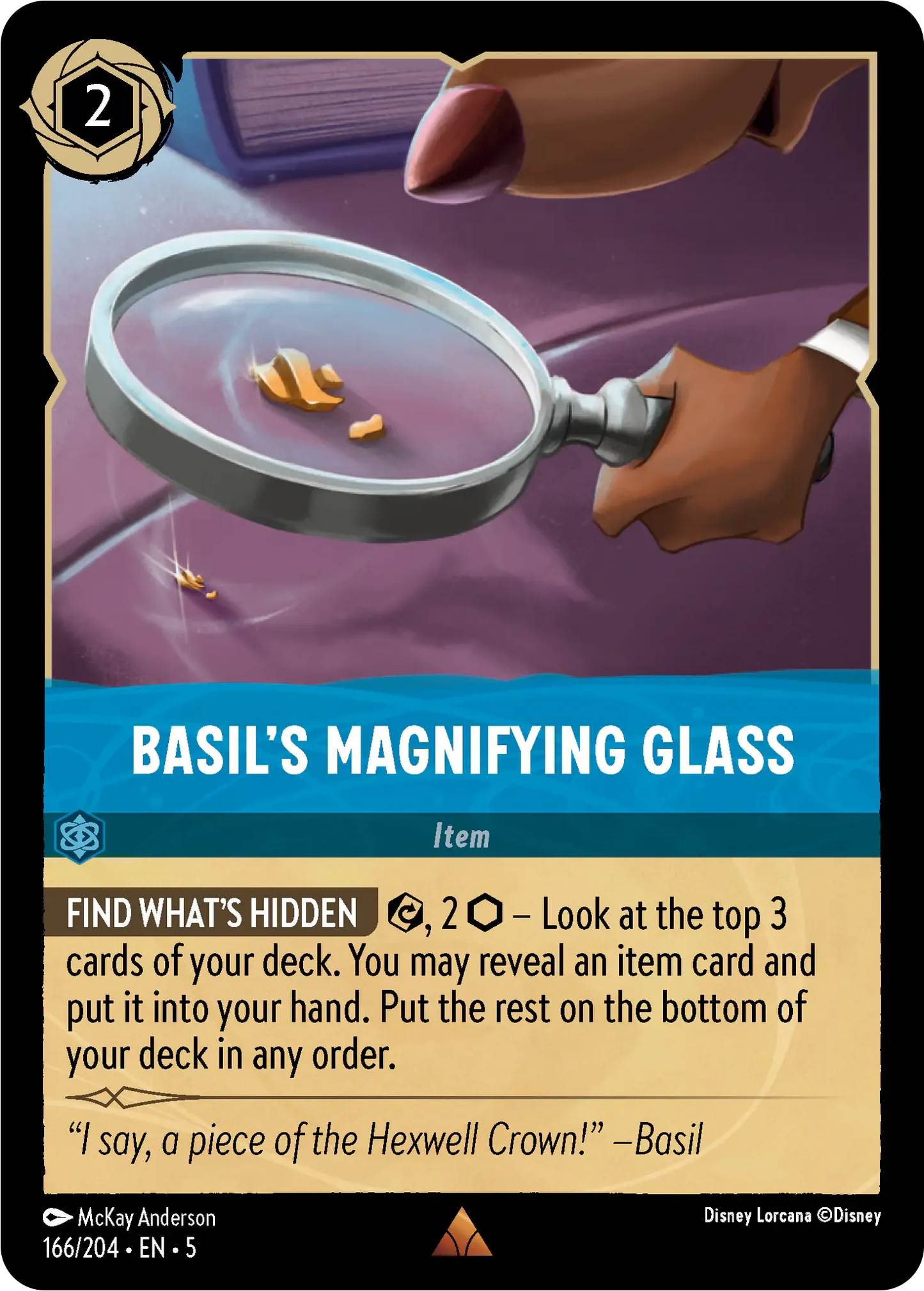 Basil's Magnifying Glass [SSK - #166]