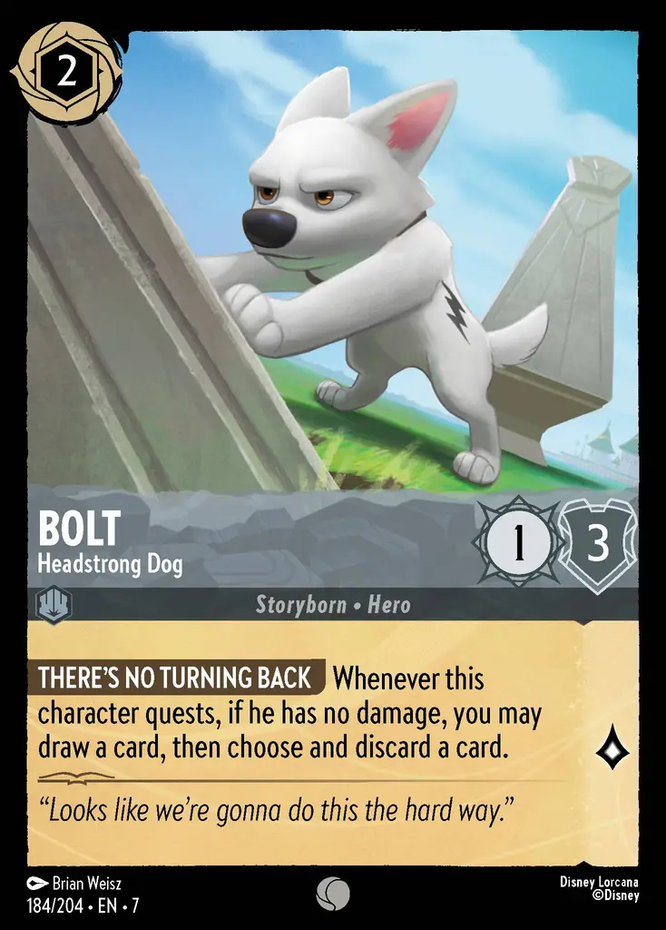 Bolt - Headstrong Dog [ARI - #184]