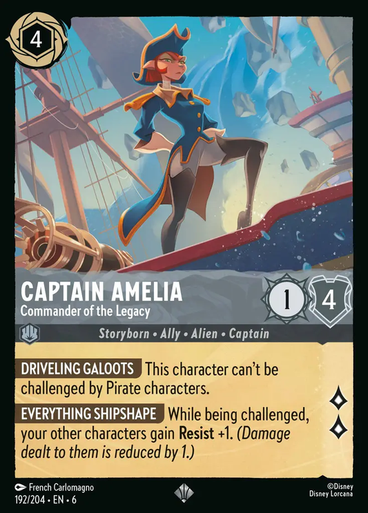 Captain Amelia - Commander of the Legacy [AZS - #192]