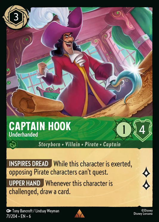 Captain Hook - Underhanded [AZS - #071]