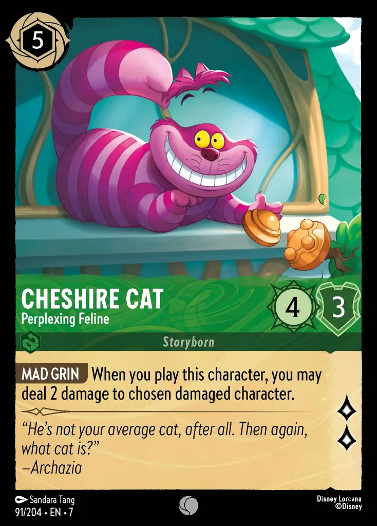 Cheshire Cat - Perplexing Feline [ARI - #091]