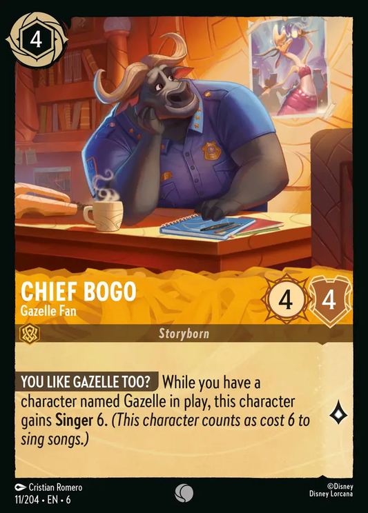 Chief Bogo - Gazelle Fan [AZS - #011]