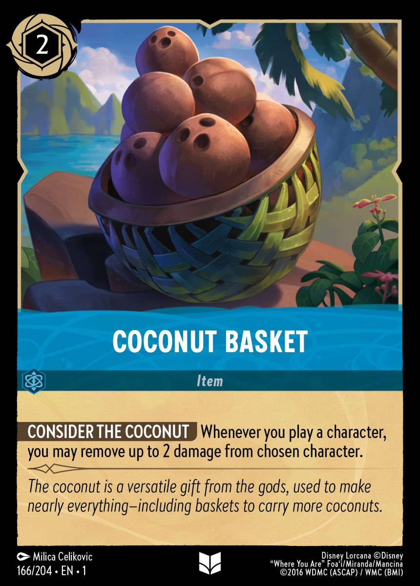 Coconut Basket [TFC - #166]