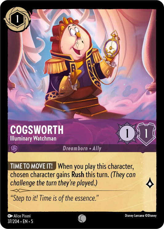 Cogsworth - Illuminary Watchman [SSK - #037]