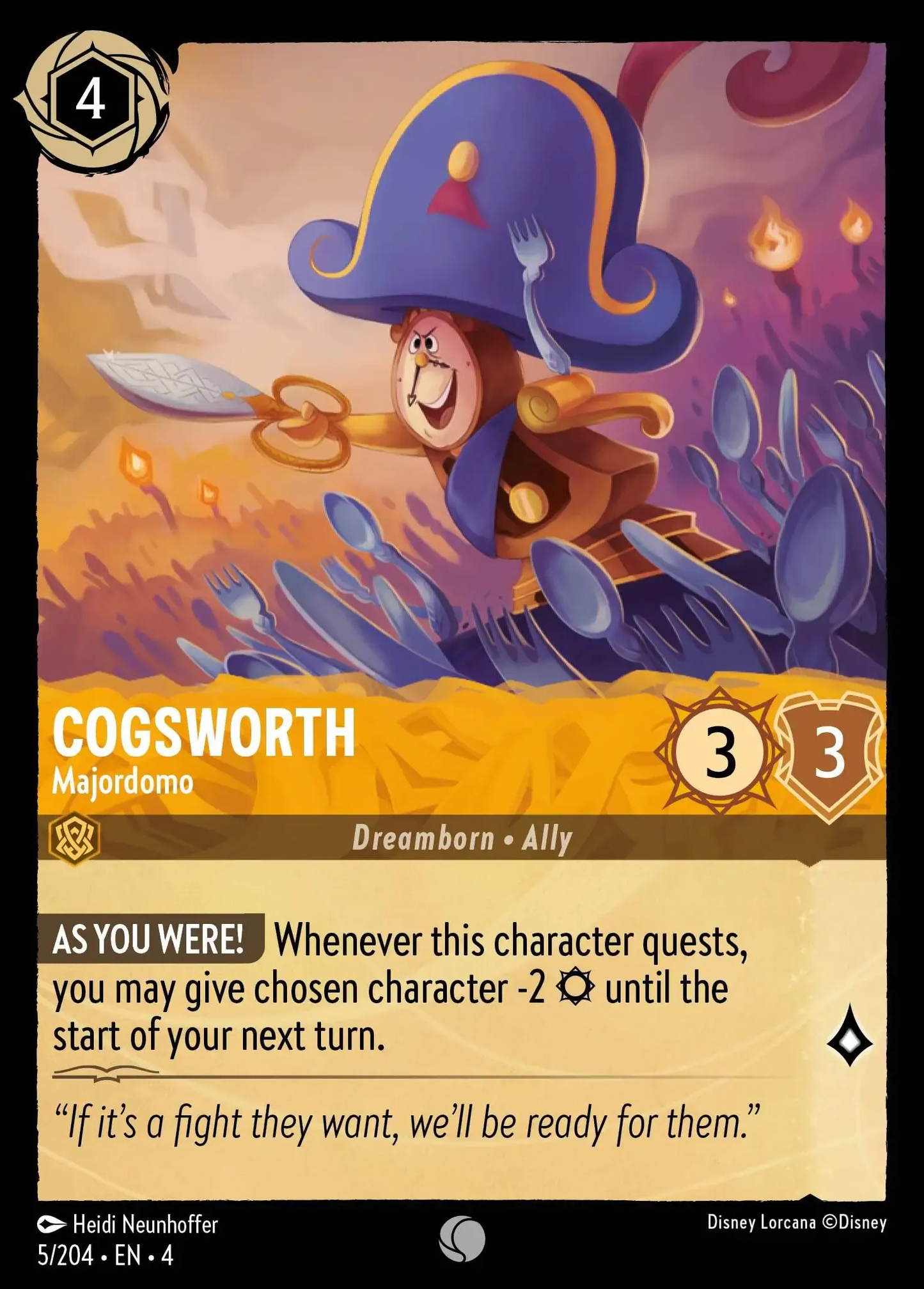 Cogsworth - Majordomo [URS - #005]
