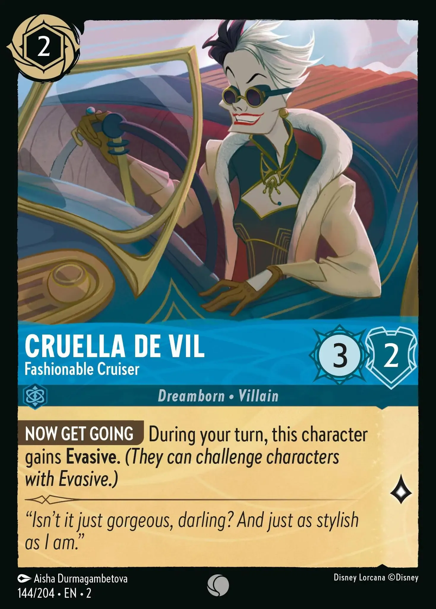 Cruella De Vil - Fashionable Cruiser [ROF - #144]