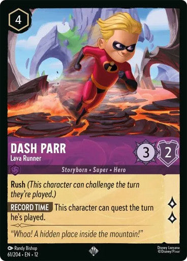 Dash Parr - Lava Runner [12 - WUN - #061]