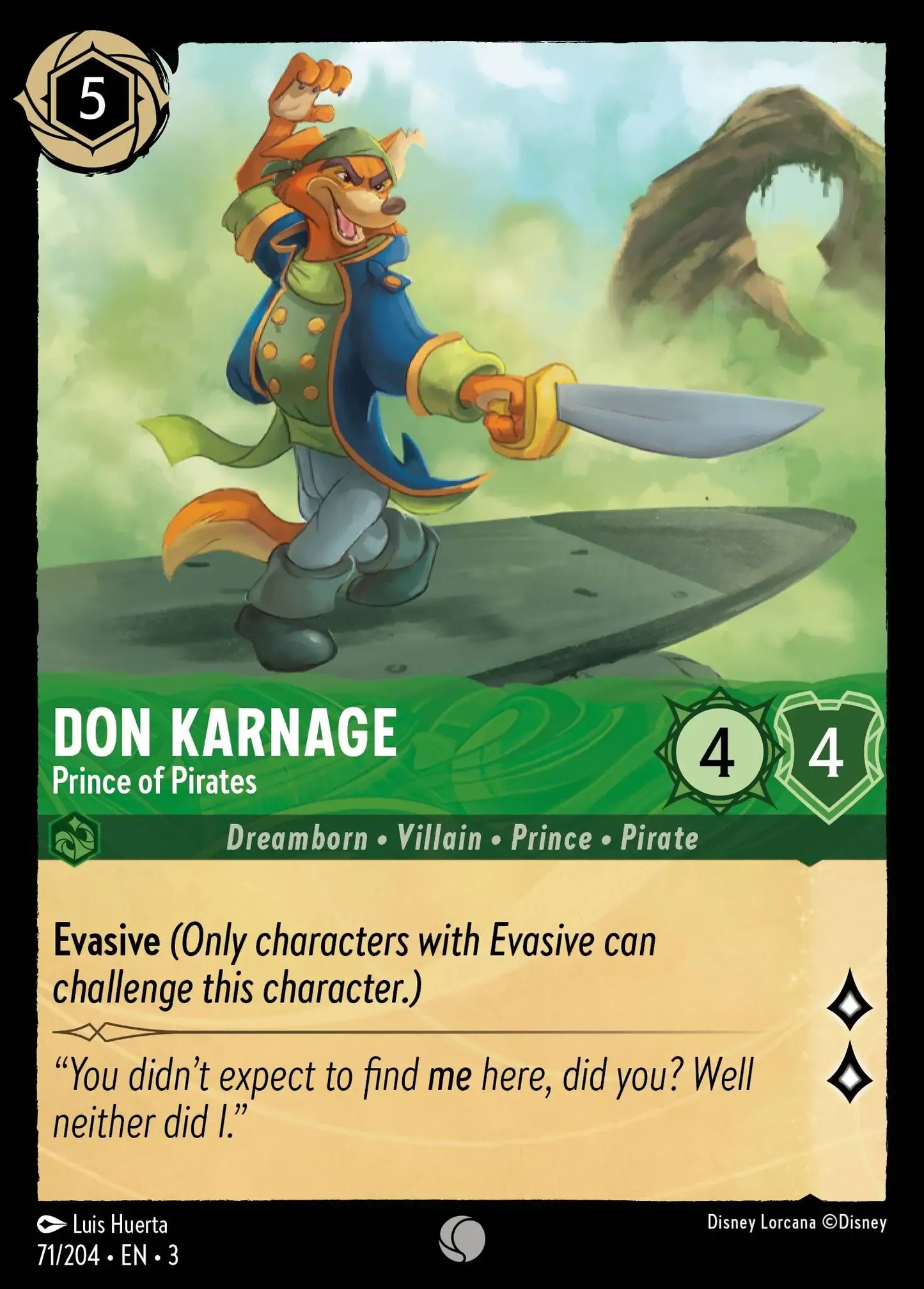Don Karnage - Prince of Pirates [INK - #071]