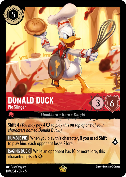 Donald Duck - Pie Slinger [SSK - #107]