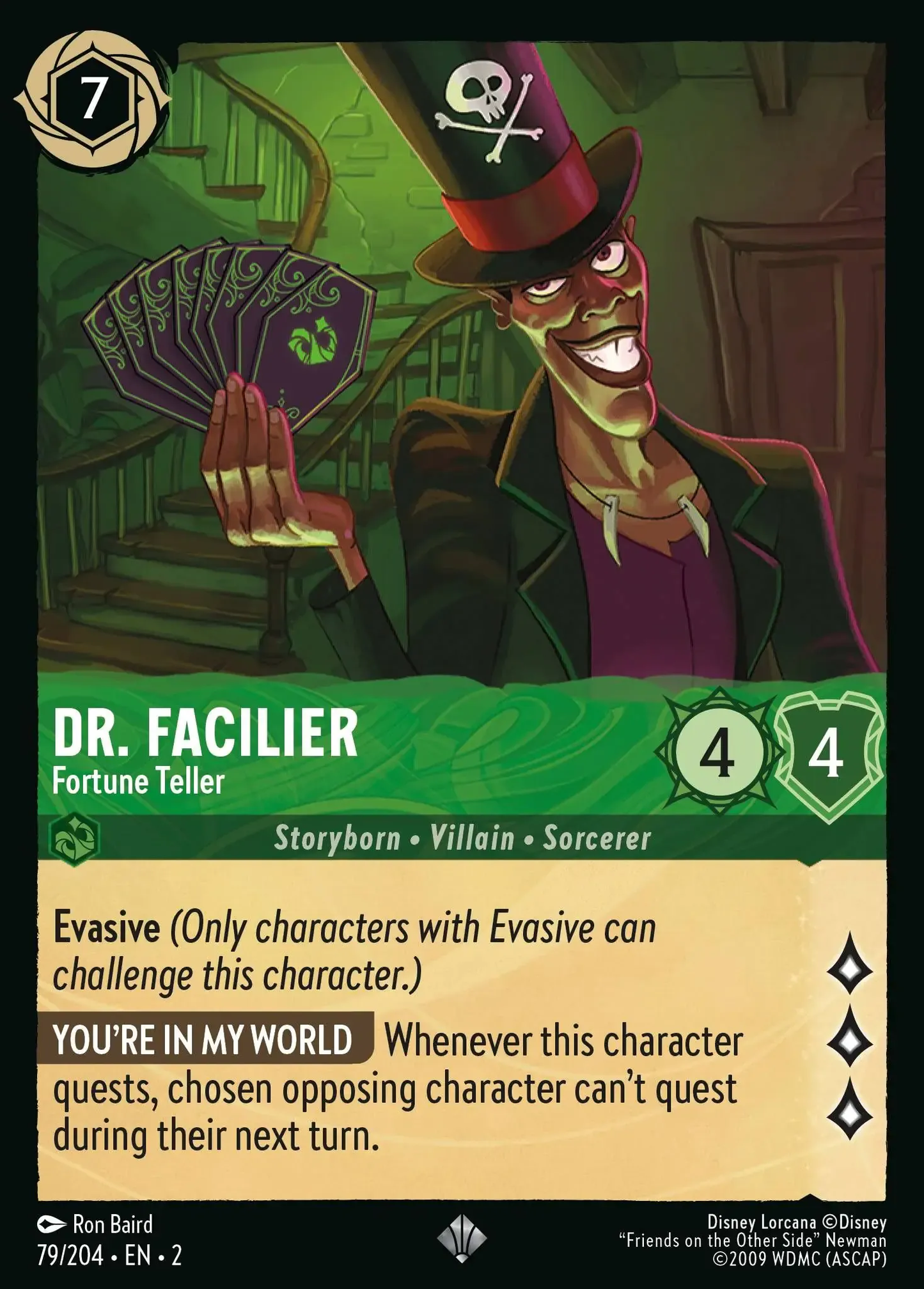 Dr. Facilier - Fortune Teller [ROF - #079]