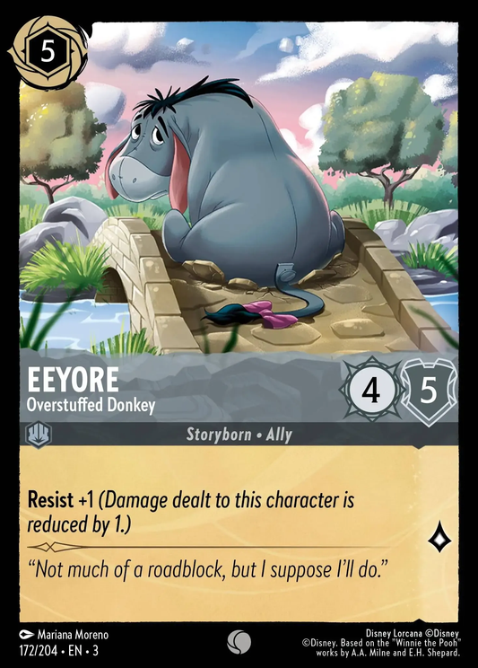 Eeyore - Overstuffed Donkey [INK - #172]