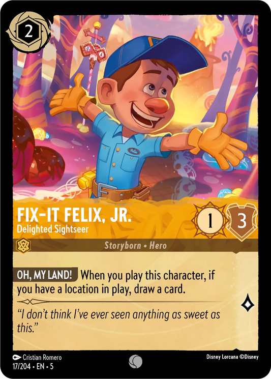 Fix-It Felix, Jr. - Delighted Sightseer [SSK - #017]