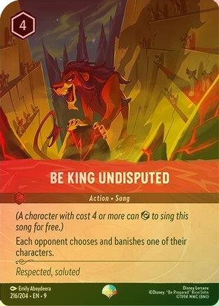 Be King Undisputed [FAB - #216]