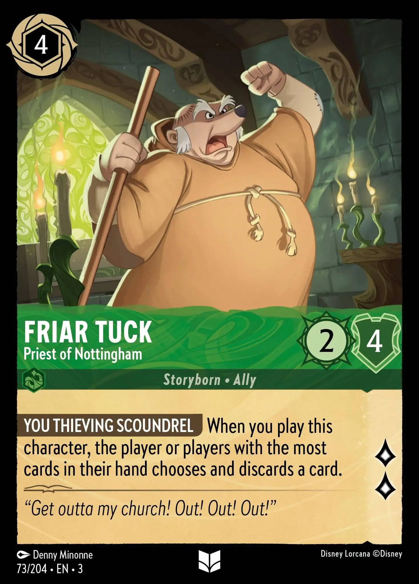 Friar Tuck - Priest of Nottingham [INK - #073]