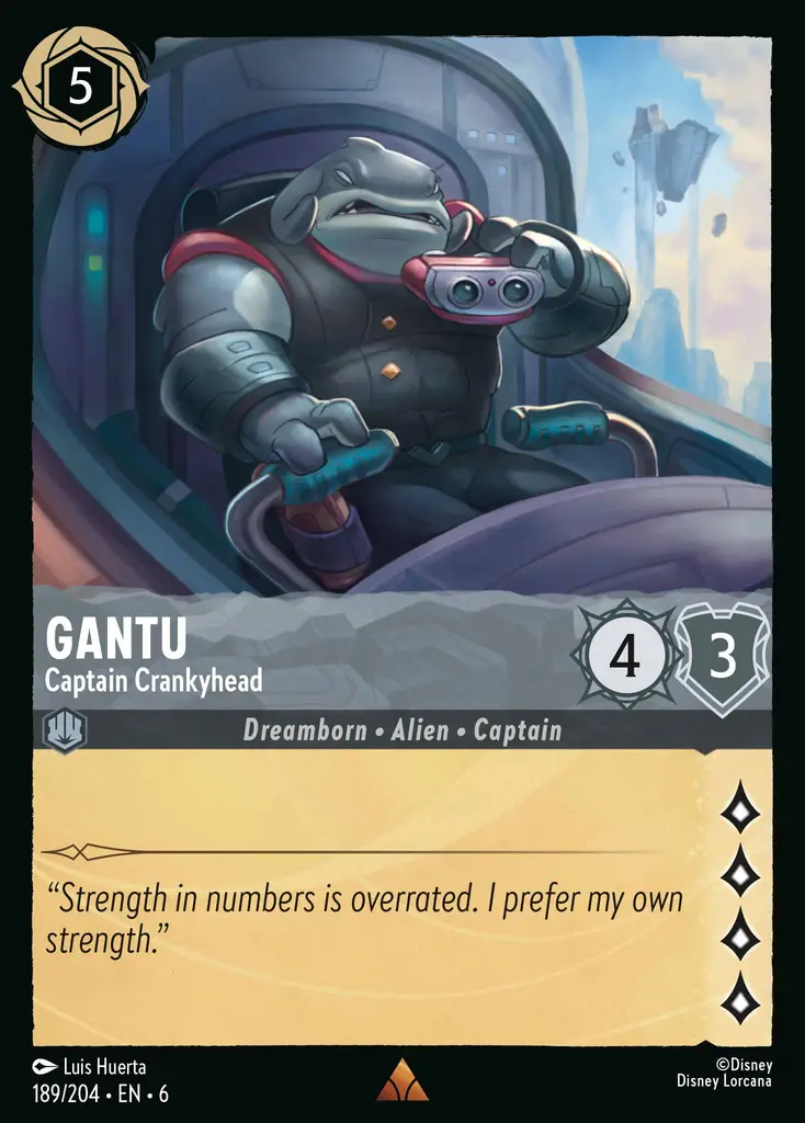 Gantu - Captain Crankyhead [AZS - #189]