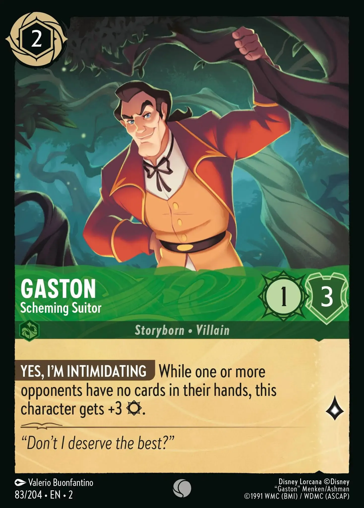 Gaston - Scheming Suitor [ROF - #083]