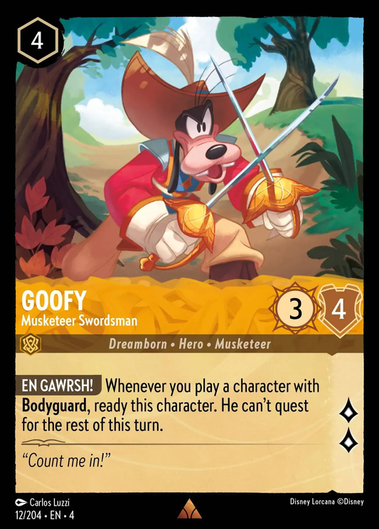 Goofy - Musketeer Swordsman [URS - #012]