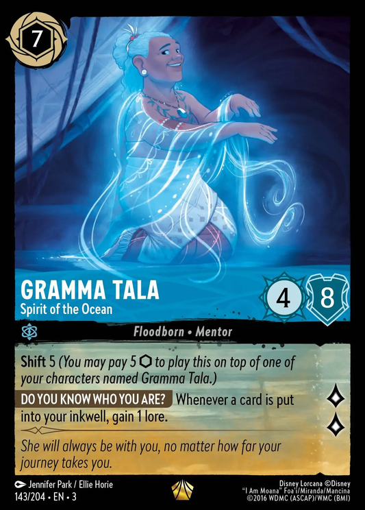 Gramma Tala - Spirit of the Ocean [INK - #143]