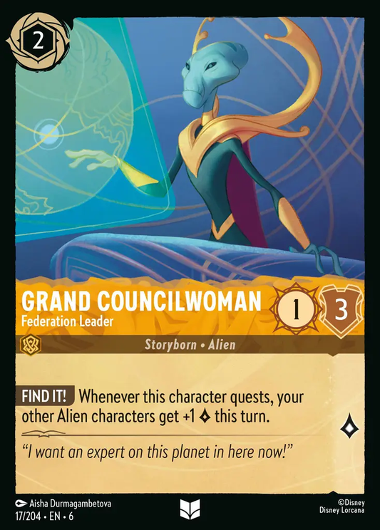 Grand Councilwoman - Federation Leader [AZS - #017]