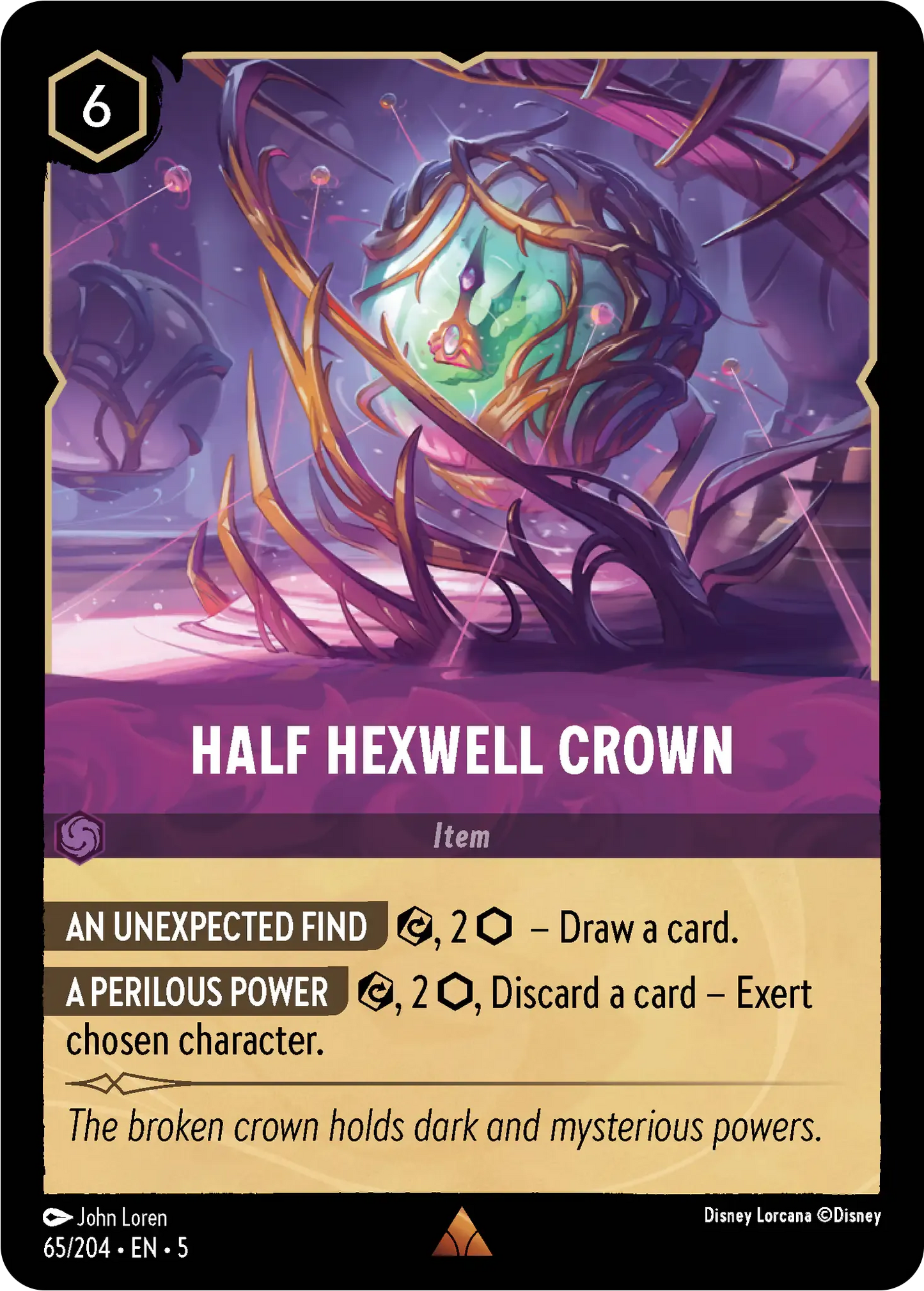 Half Hexwell Crown [SSK - #065]