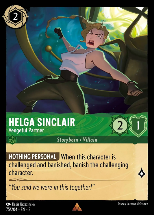 Helga Sinclair - Vengeful Partner [INK - #075]