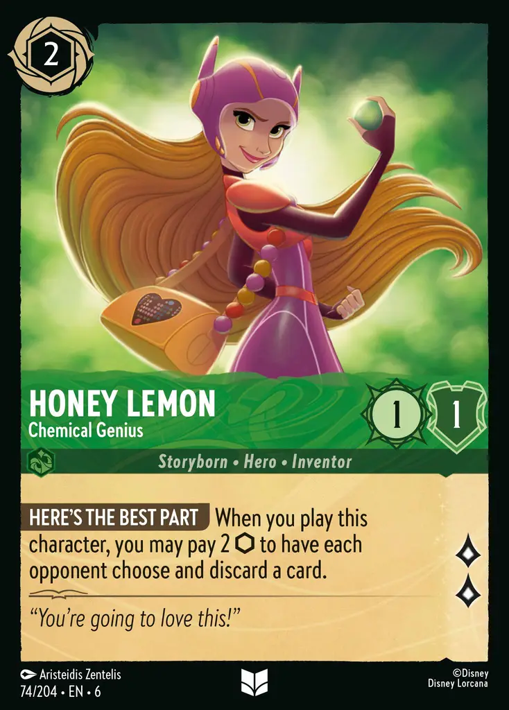 Honey Lemon - Chemical Genius [AZS - #074]