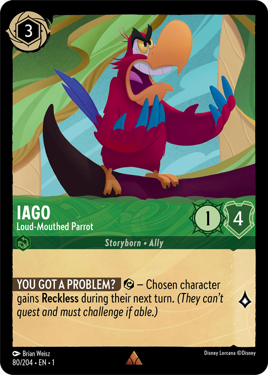 Iago - Loud-Mouthed Parrot [TFC - #080]