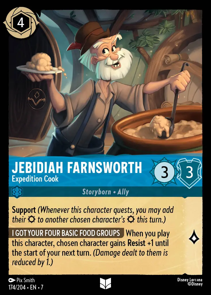 Jebidiah Farnsworth - Expedition Cook [ARI - #174]